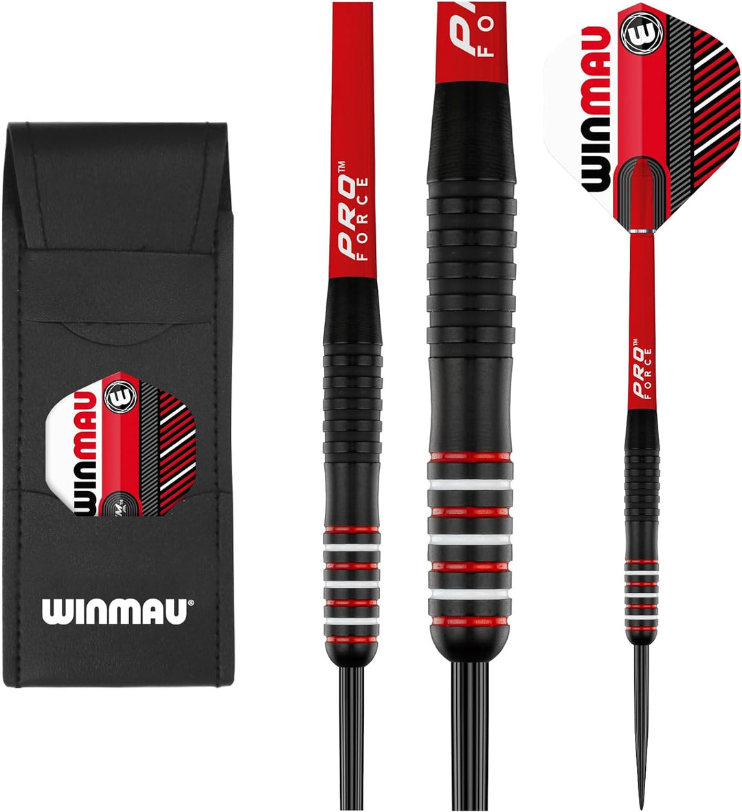 WINMAU Rookie Brass Darts-Set mit Flights, Schäften (Stiele) und exklusivem Dart-Broschüre – erhältl