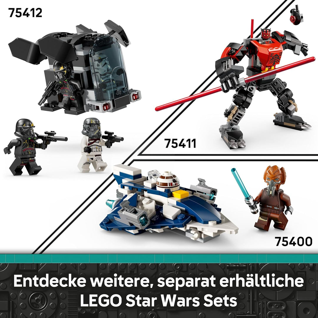 LEGO Star Wars 75412 Todestruppler & Nachttruppler Battle Pack - Bauspielzeug mit Dropship und 4 Min