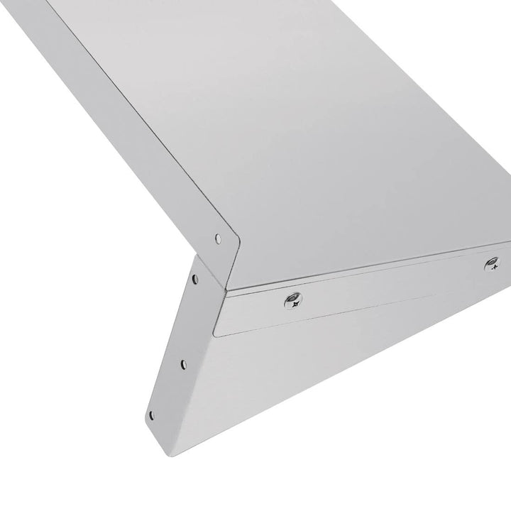 Vogue Edelstahl-Wandregal 60cm 600 x 300mm., 600 x 300mm.