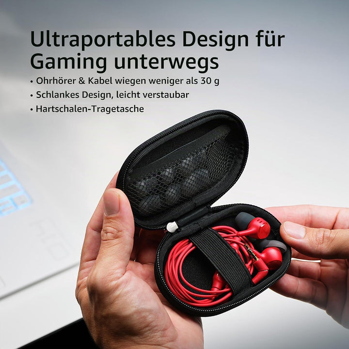 HyperX Cloud Earbuds III Gaming-Headset mit Mikrofon, Grössen XS bis L, Steuerung, Multi-Plattform,