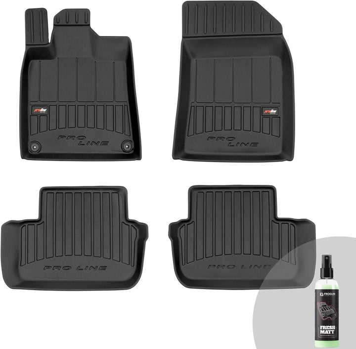 FROGUM ProLine 3D Gummimatten Exklusiven Auto Fussmatten Autofussmatten für Citroën C5 I 2001-2004,