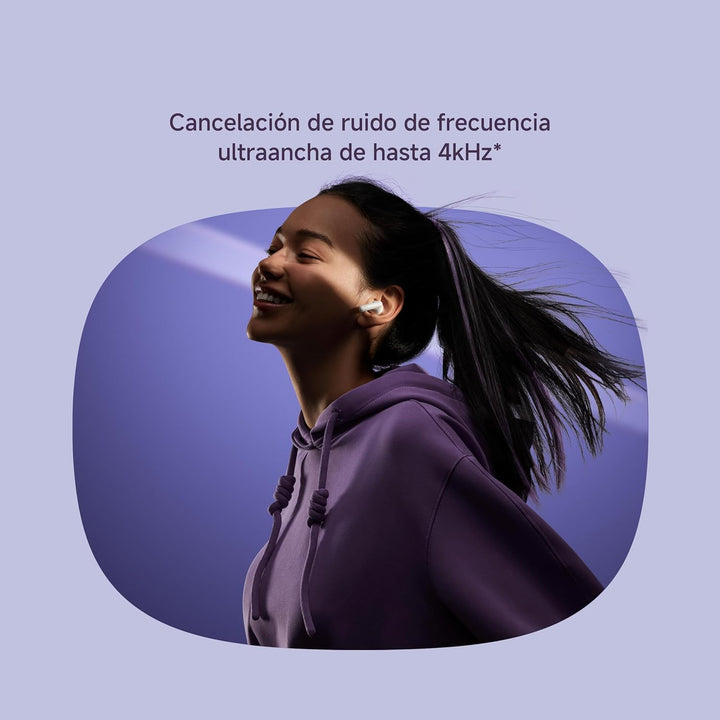 XIAOMI Redmi Buds 6 Pro White - 36h Akkulaufzeit, Triple-Treiber Hi-Fi Klang, 55dB ANC, 20 ANC-Level