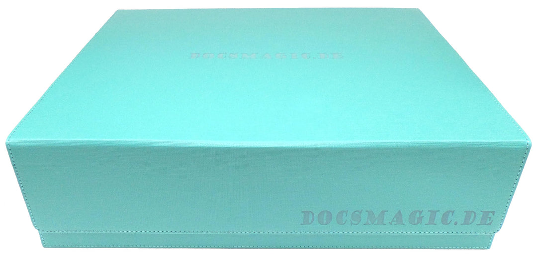 docsmagic.de Premium 4-Row Trading Card Storage Box Mint + Trays & Divider - MTG PKM YGO - Aufbewahr