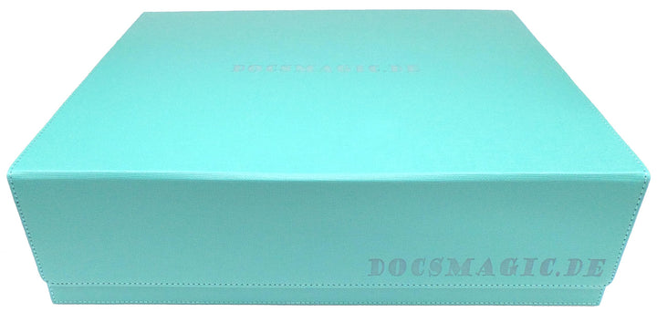 docsmagic.de Premium 4-Row Trading Card Storage Box Mint + Trays & Divider - MTG PKM YGO - Aufbewahr