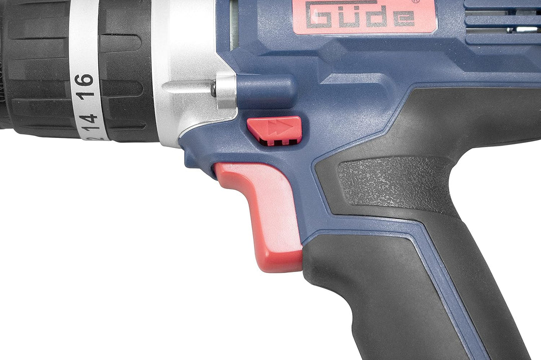 Güde 58503 Akku Schlagbohrschrauber BSB 18-0 (18 V, 16 Drehmomentstufen, 13 mm Metall-Schnellspannbo