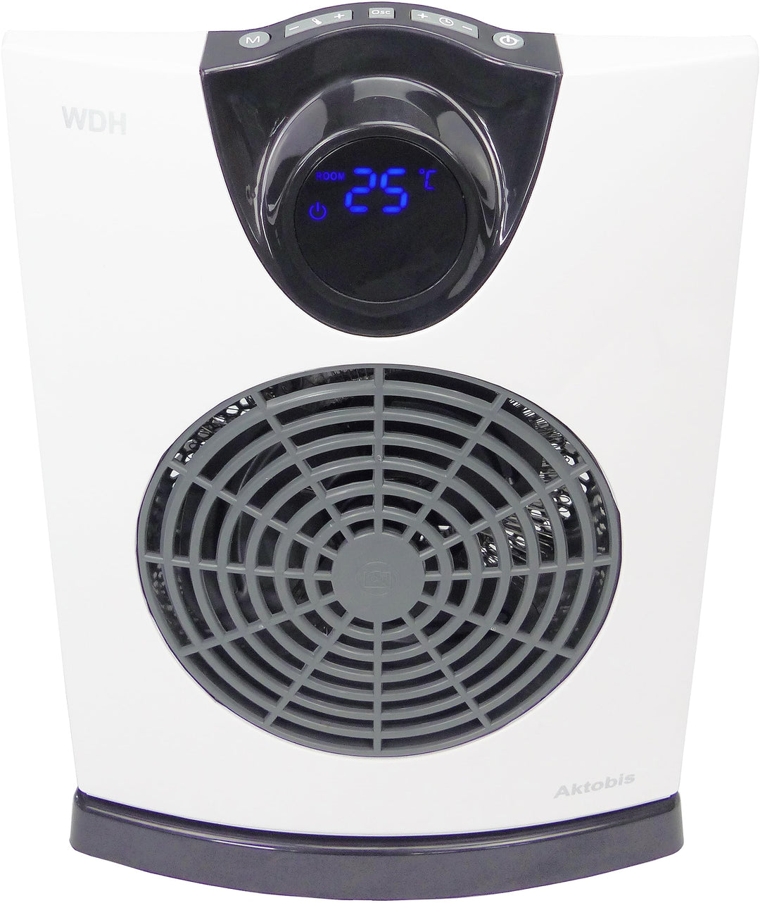 Aktobis Heizlüfter, Elektroheizer, Bad-Heizer, Feuchtraumheizgerät WDH-E20 (2 kW) IP21 2 kW / IP21 (