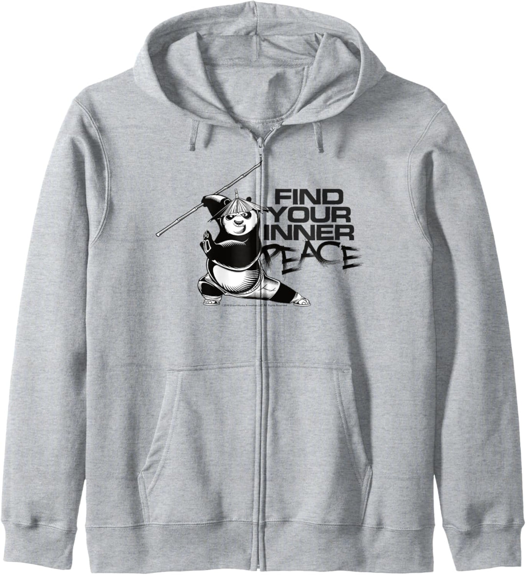 Kung Fu Panda Find Your Inner Peace Portrait Kapuzenjacke