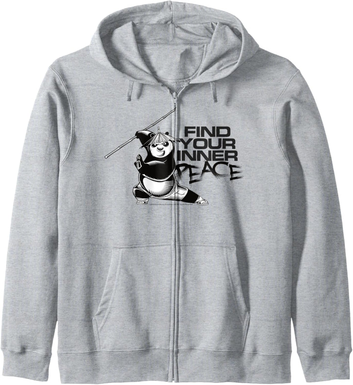 Kung Fu Panda Find Your Inner Peace Portrait Kapuzenjacke