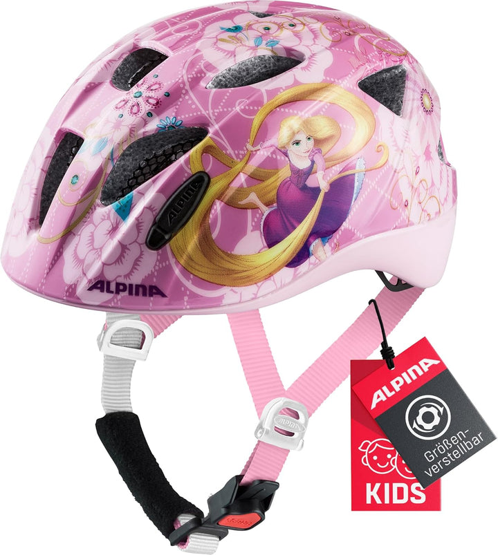 ALPINA XIMO - Leichter, Sicherer & Bruchfester Fahrradhelm Mit Optionalen LED-Licht Für Kinder Rapun
