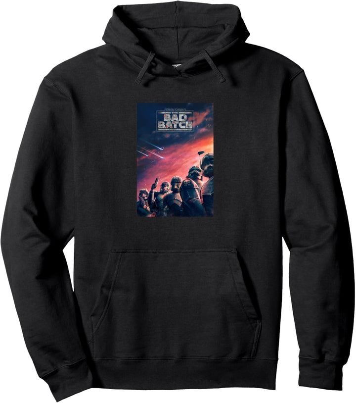 Star Wars: The Bad Batch Sunset Poster Pullover Hoodie
