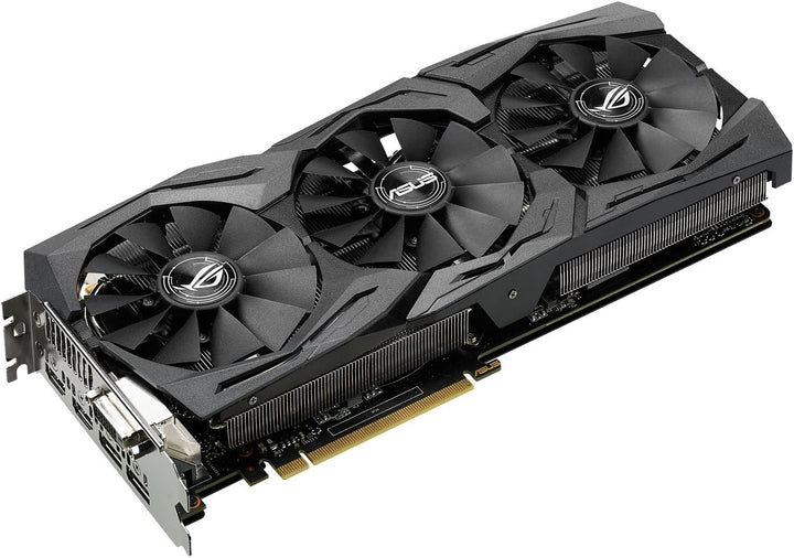 Asus ROG Strix GeForce GTX1060-O6G Gaming Grafikkarte (Nvidia, PCIe 3.0, 6GB GDDR5 Speicher, HDMI, D