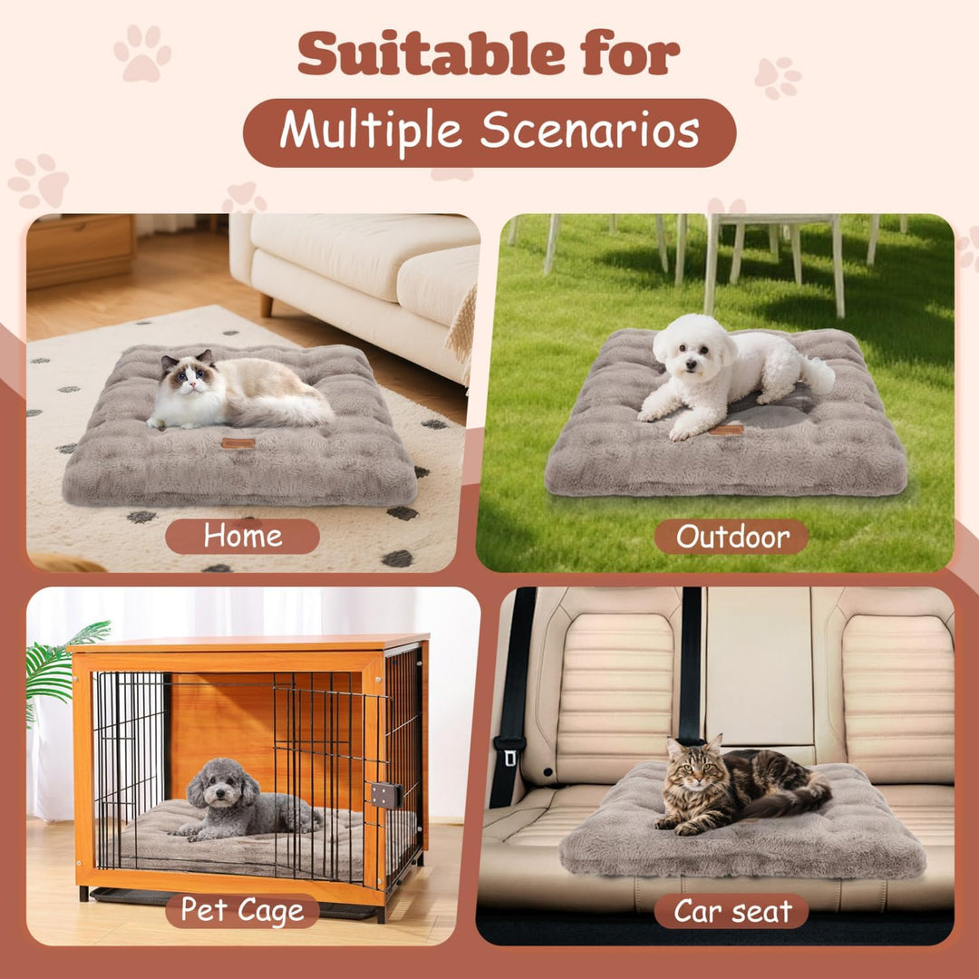 Nobleza Katzenbett Flauschig und Weich, Verdickte Katzendecke für Katzen Waschbar Rutschfestes, Hund