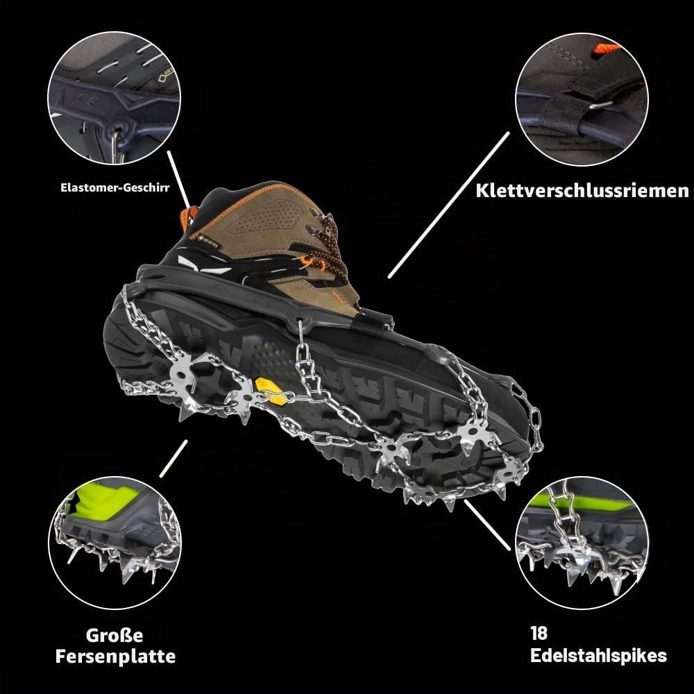 Salewa PUEZ MTN Spike Crampon M GREY ONYX, M GREY ONYX