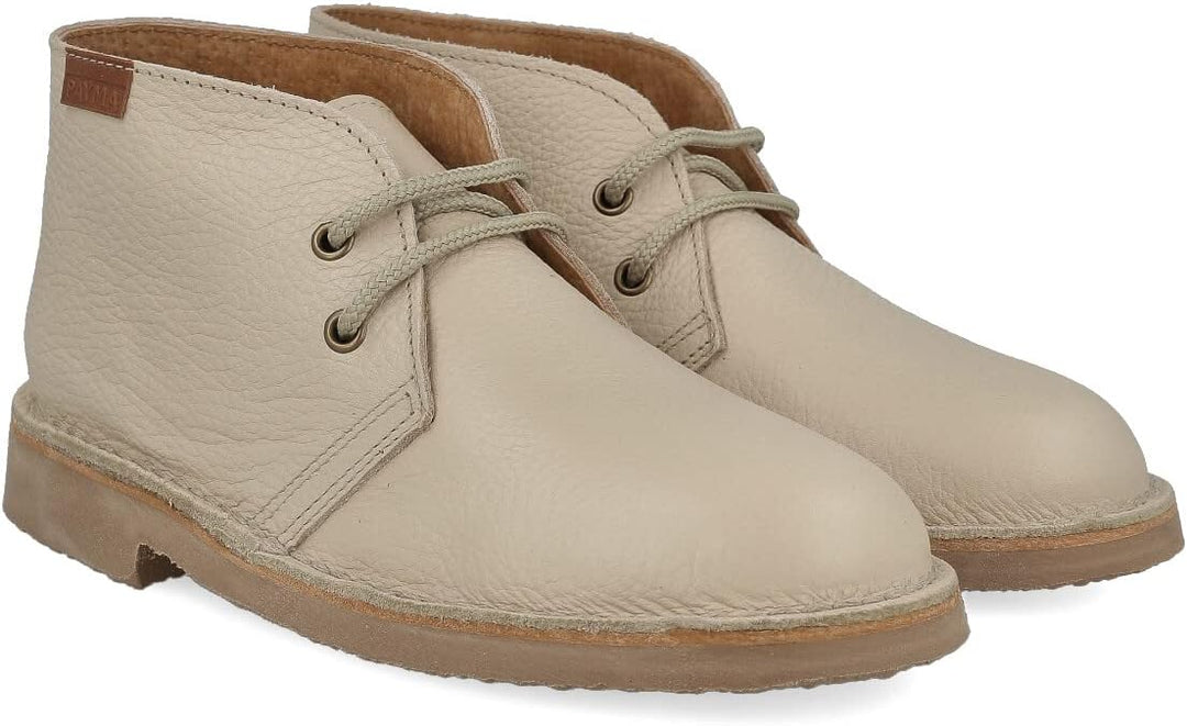 PAYMA - Safari Desert Boot aus WildLeder für Damen und Herren. Schuhe aus Spanien. Chukka Stiefelett