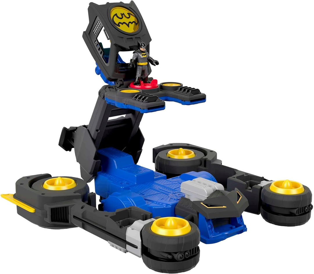 Fisher-Price GMH33 - Imaginext DC Super Friends Transformations Batmobile R/C, ferngesteuertes Batma