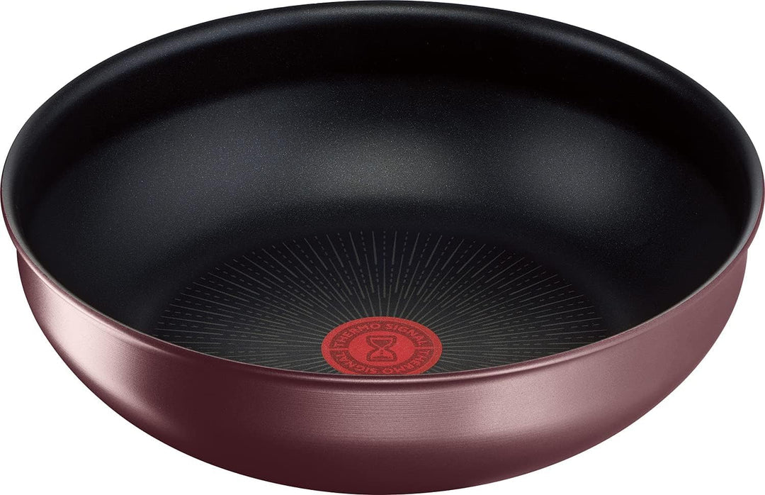 Tefal Wok, 26 cm, Ingenio IH Brown Unlimited, für alle Herdarten + Induktion – L3857792 Einzelner Br