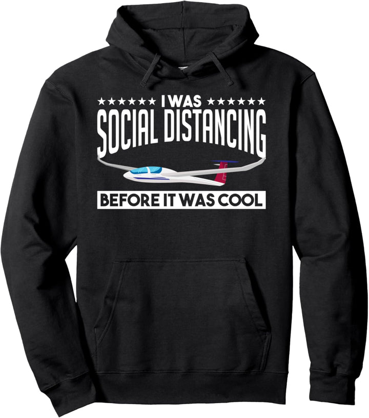 Segelflugzeug Bevor Es Cool War Segelflieger Pullover Hoodie