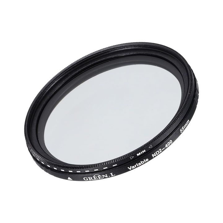 QUARKZMAN ND2-400 Objektivfilter Variabler Neutraldichtefilter 55mm Kreisförmiger ND-Filter Graufilt