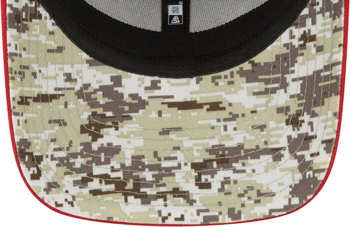 New Era Salute to Service 2022 Basecap 39Thirty NFL Fanartikel American Football Kappe schwarz S-M 3