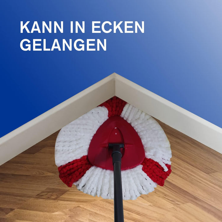 Moppzubehör Teleskopstiel Ersatzstiel für Viledar Turbo Wischmopp 123cm, Teleskopstiel