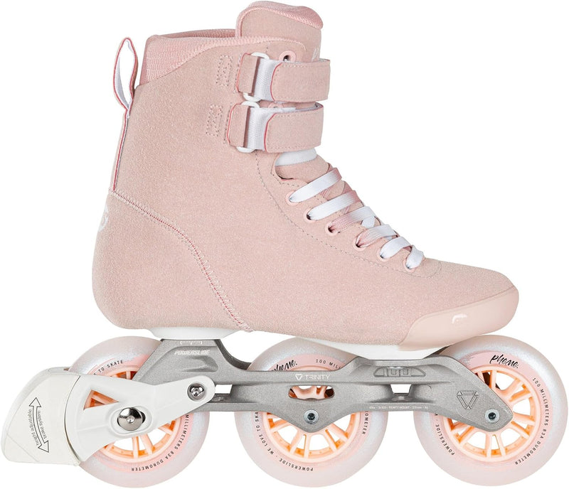 Powerslide Inline Skate Pheme Pink 100, für Fitness, für Damen 41, 41