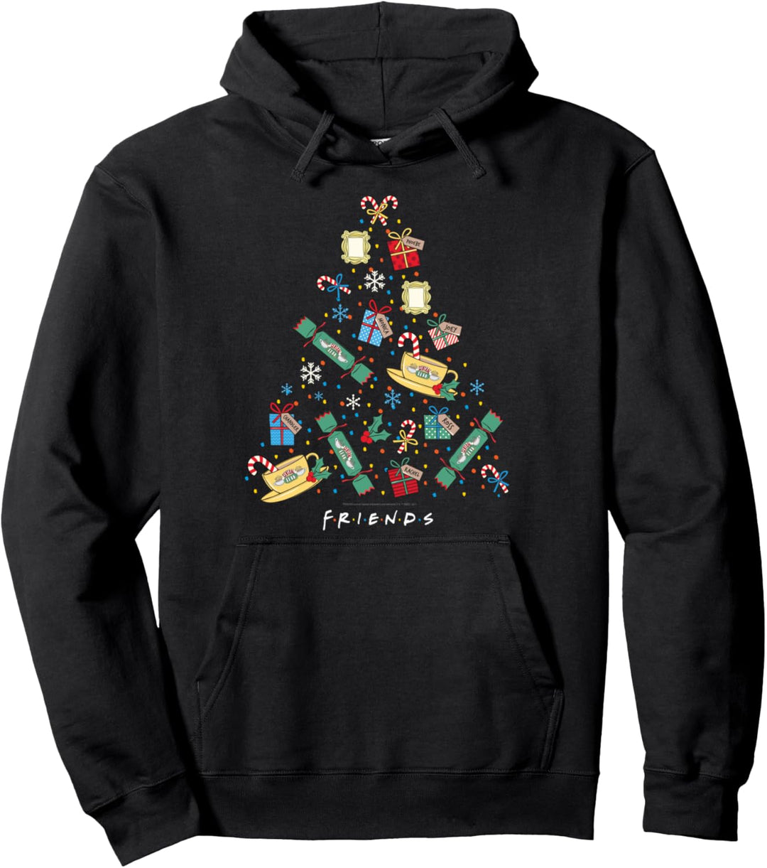 Weihnachten Friends Christmas Tree Pullover Hoodie
