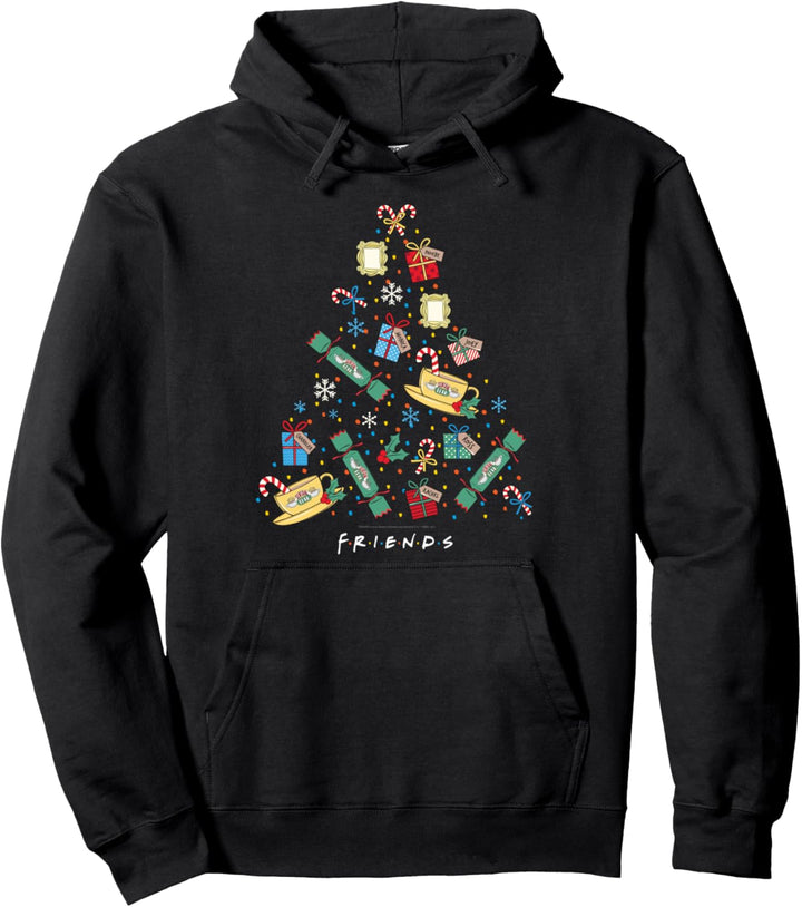 Weihnachten Friends Christmas Tree Pullover Hoodie