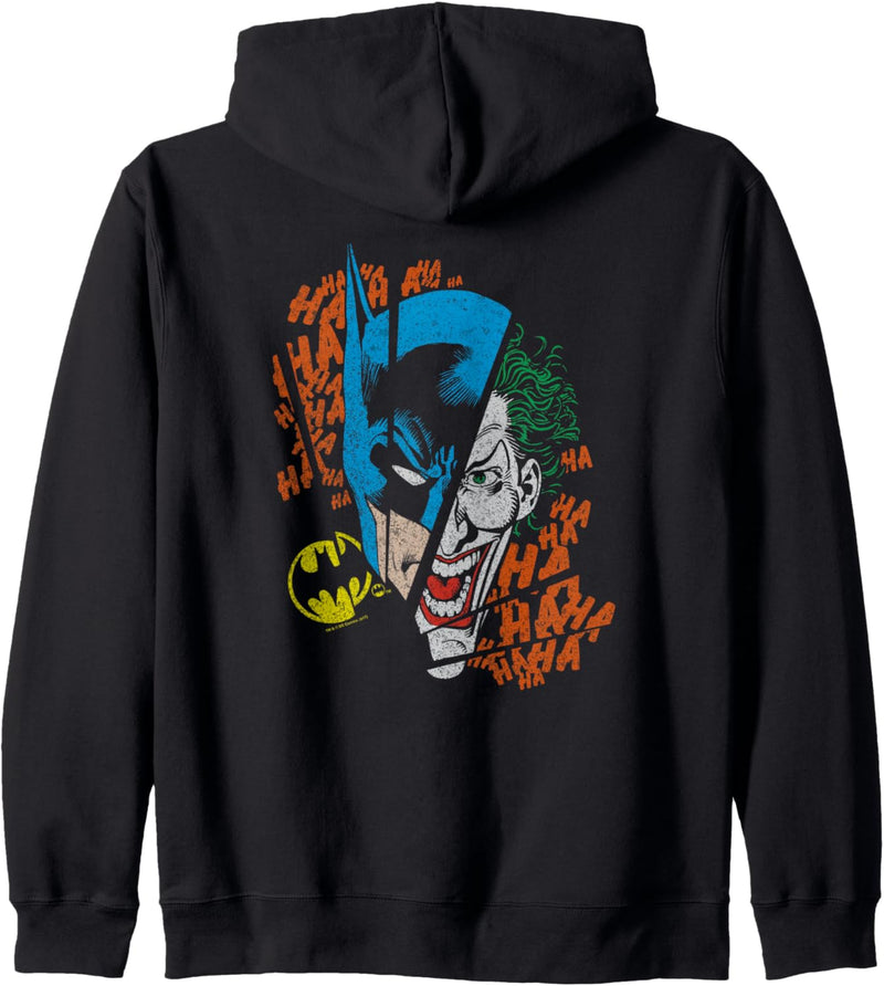 Batman Joker Broken Visage Kapuzenjacke