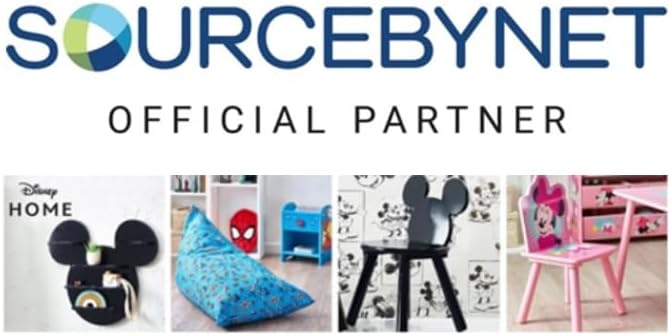 Disney Princess Storage Unit in Pink with 6 Storage Boxes for Kids Princess Light Pink, Princess Lig