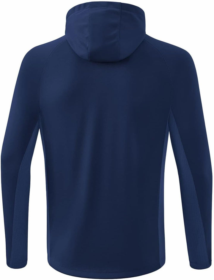 Erima Unisex Kinder Liga Star Trainingsjacke mit Kapuze 152 new navy/weiss, 152 new navy/weiss