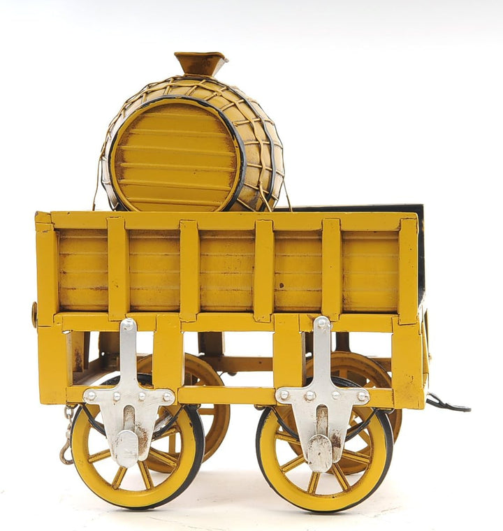 1829 Yellow Stephenson Rocket Steam Locomotive
