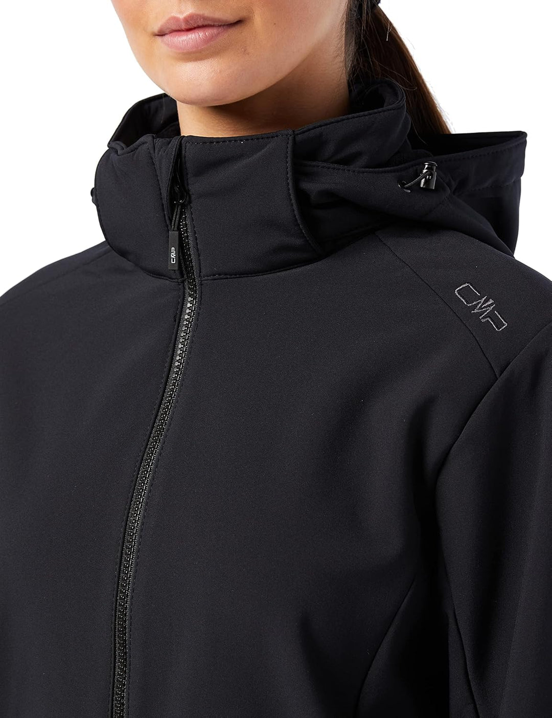 CMP Damen Softshell Mantel D50 Schwarz, D50 Schwarz