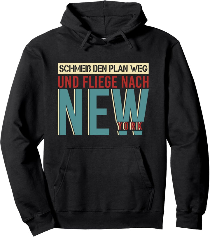 Lustiges USA Geschenk für Amerikaner Albany New York Pullover Hoodie