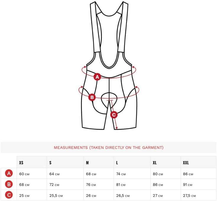 Kurze SRX Fahrrad-Trägerhose Herren Italienisches MITI Gewebe Doppelt Dichtes Sitzpolster XL Grau/Sc