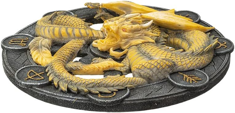 Pacific Giftware Wandrelief Drache Imbolc by Anne Stokes 27 cm | Figur Statue Dragons of the Sabbats