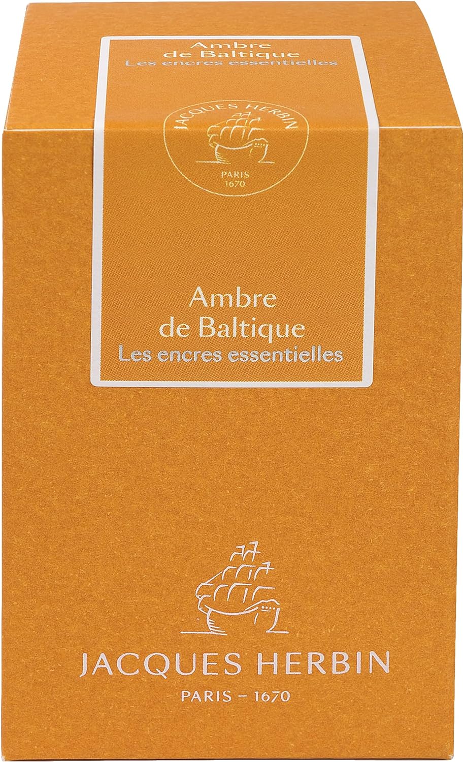 Jacques Herbin 13141JT - Tintenflakon 50 ml, für Füllfederhalter und Tintenroller geeignet, ideal fü