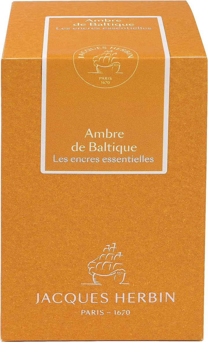 Jacques Herbin 13141JT - Tintenflakon 50 ml, für Füllfederhalter und Tintenroller geeignet, ideal fü