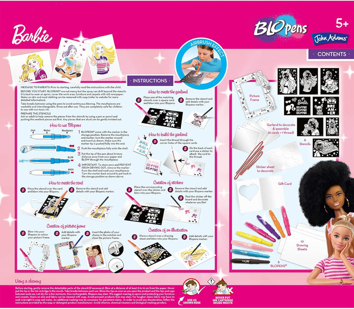 John Adams 11188 BLOPENS Barbie Aktivitäts-Set, mehrfarbig