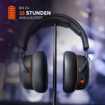 beyerdynamic MMX 200 Wireless Gaming-Headset (schwarz) mit Mikrofon, kabelloser Kopfhörer mit USB-Do