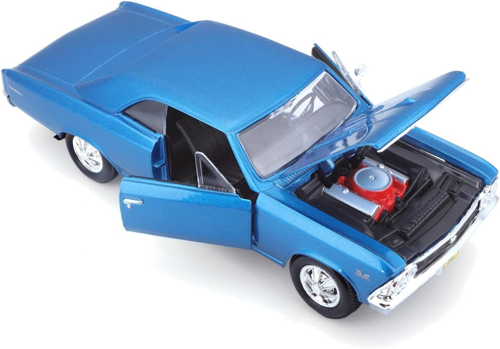 Bburago Maisto France Chevrolet SS 396 1966 Massstab 1:24 Farbe M31960 zufällig