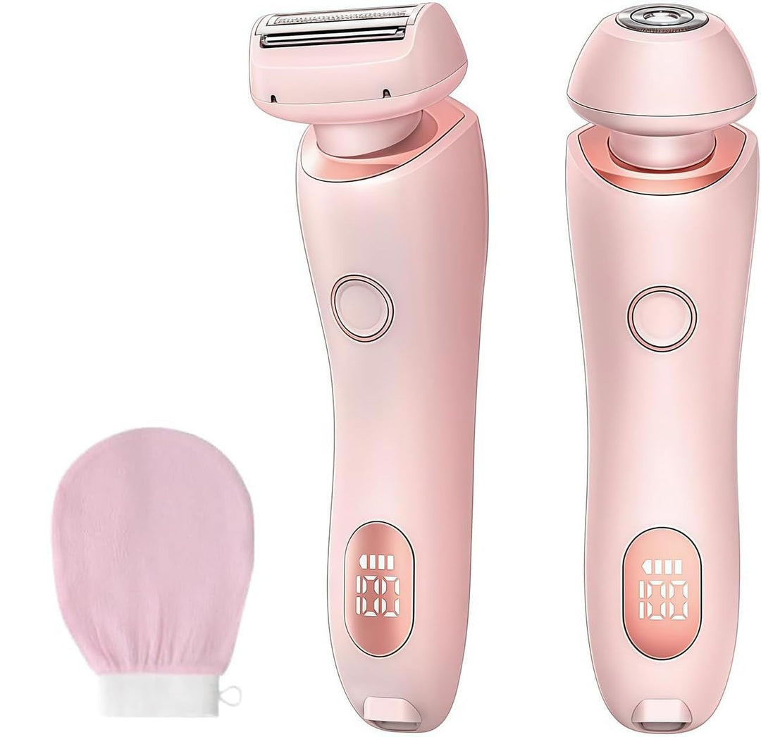 Boulina Rasierer Damen, Glisse Pro Haarentferner Boulina, Damen Rasierer Intimzone, Sanfte Haarentfe