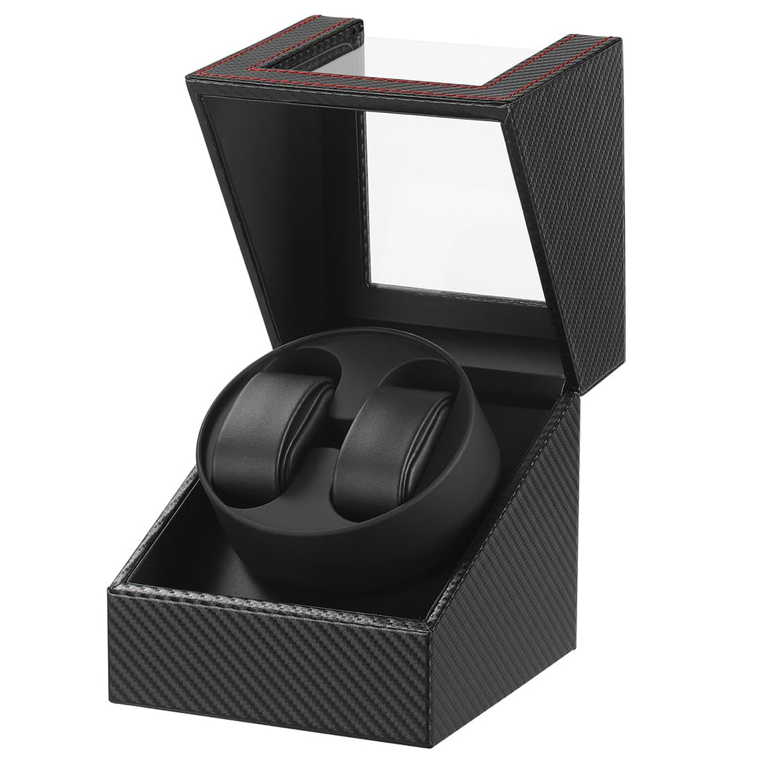 Automatische Uhrenbeweger Box,luxuriöser Uhrenbeweger,Uhrengehäuse mit leisem Mabuchi Motor,Batterie