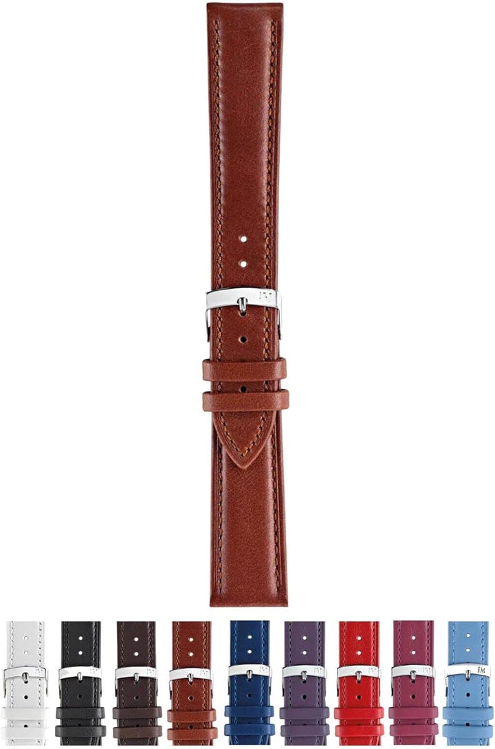 Morellato Lederarmband für Unisexuhr Musa goldbraun 16 mm A01X3935A69041CR16