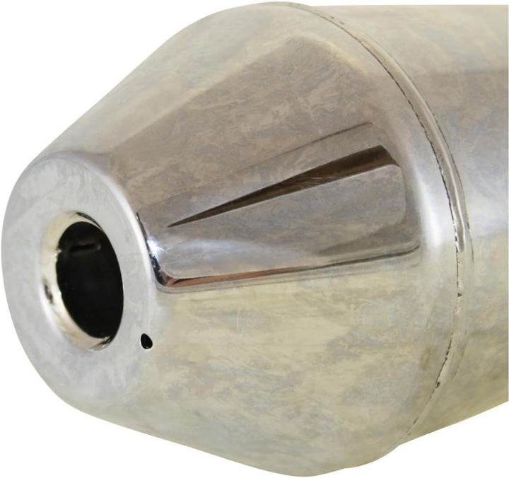 Cafe Racer Megaphon Auspuff Topf Silencer Chrom Trumpet-Type für Harley BMW
