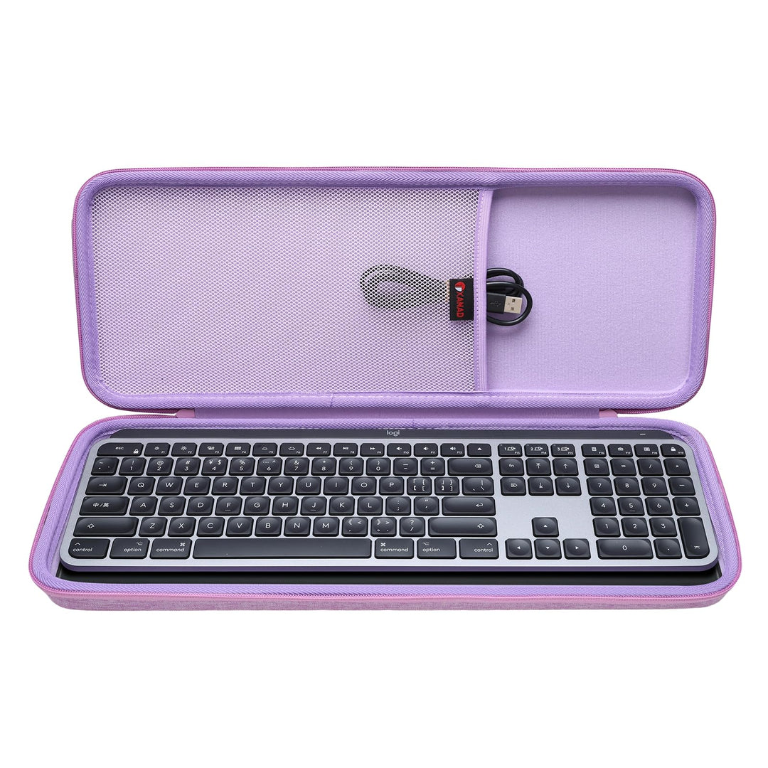 XANAD Tastatur Tasche für Logitech MX Keys/Pebble Keys 2 K380s Kabellose Tastatur Reiseschutzhülle f