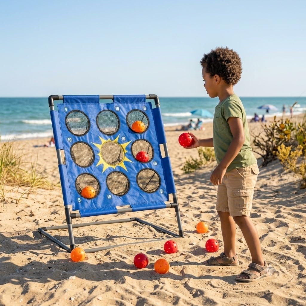 Bolimo Pro Wurfspiel für Kinder und Erwachsene, Ballspiel/Wurfspiel Indoor und Outdoor, Wurfspiel mi