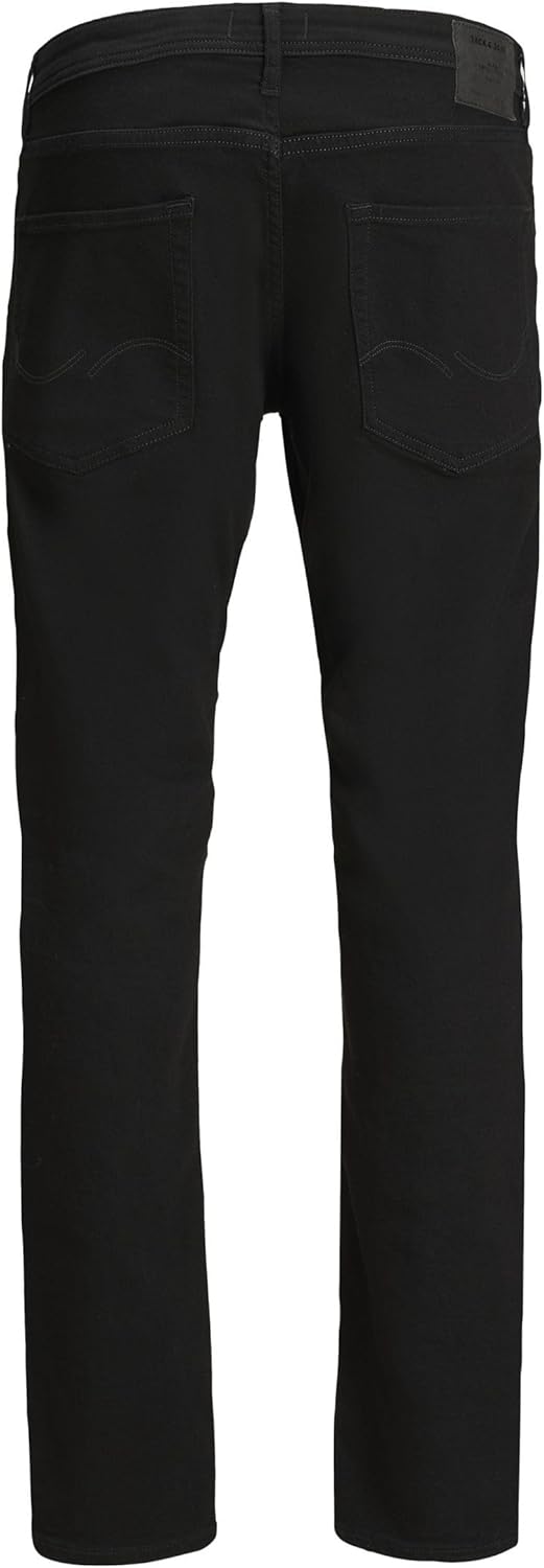 JACK & JONES Herren Jjimike Jjoriginal Am 815 Noos Loose Fit Jeans 29W / 32L Schwarz (Black), 29W /