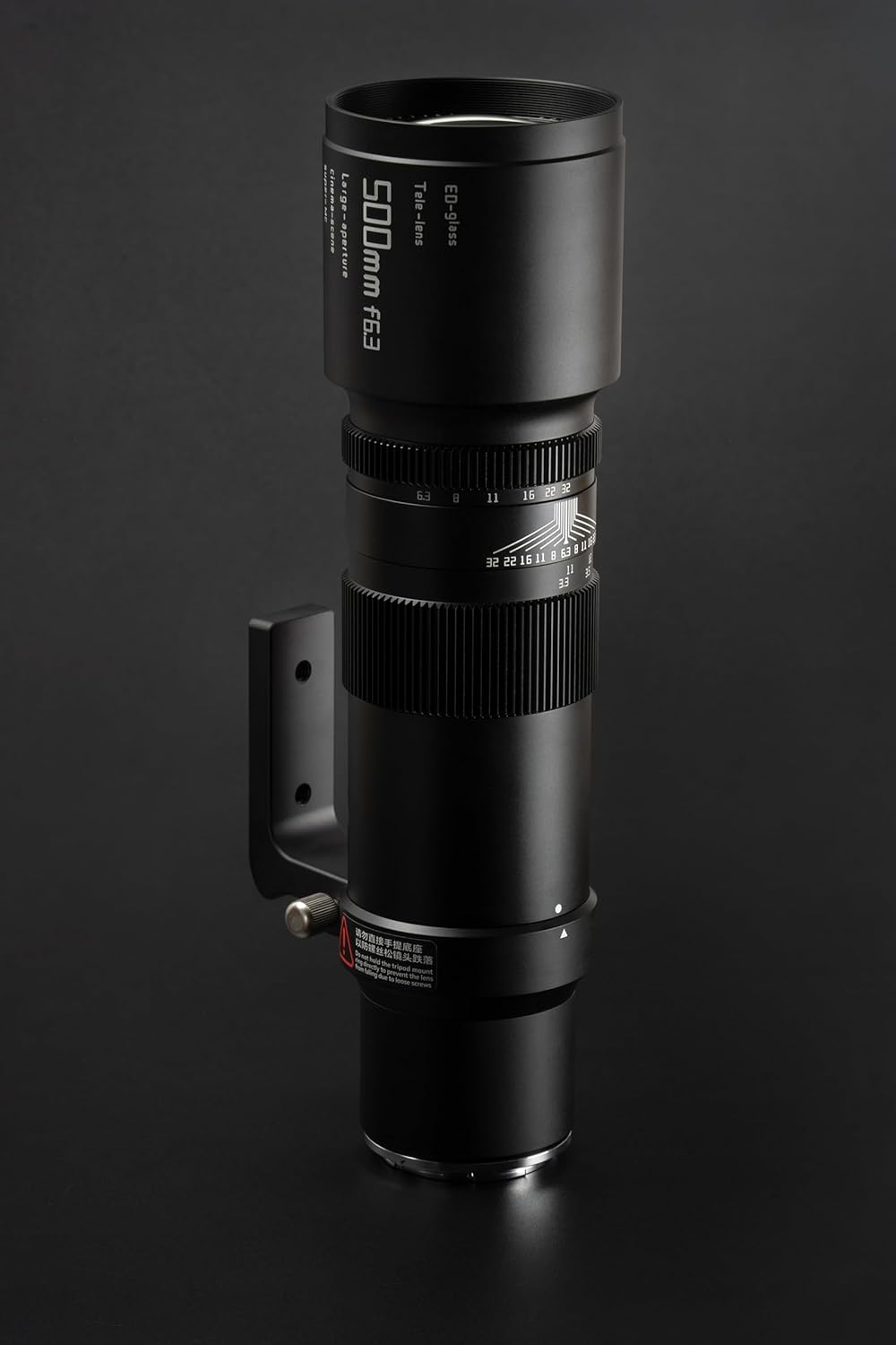 TTArtisan 500 mm F6.3 Teleobjektiv mit Metallgehäuse, kompatibel mit Nikon Z-Halterung (Vollformat),