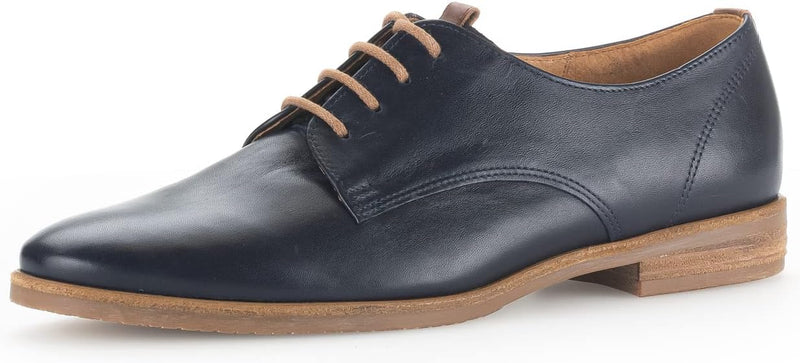 Gabor Damen Businessschuhe, Frauen Schnürschuhe,Moderate Mehrweite (G) 40 EU Midnight Peanut 66, 40