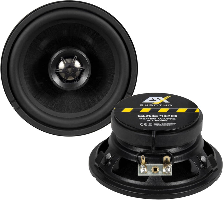 ESX QXE120 W124-12cm Koax Lautsprecher passend für Mercedes Benz W124